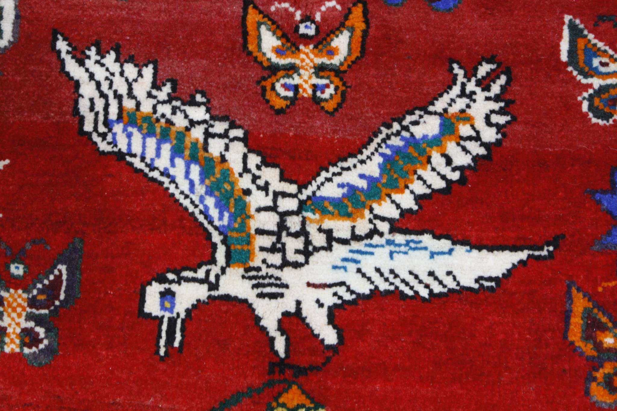 Dywan perski Shiraz Figural