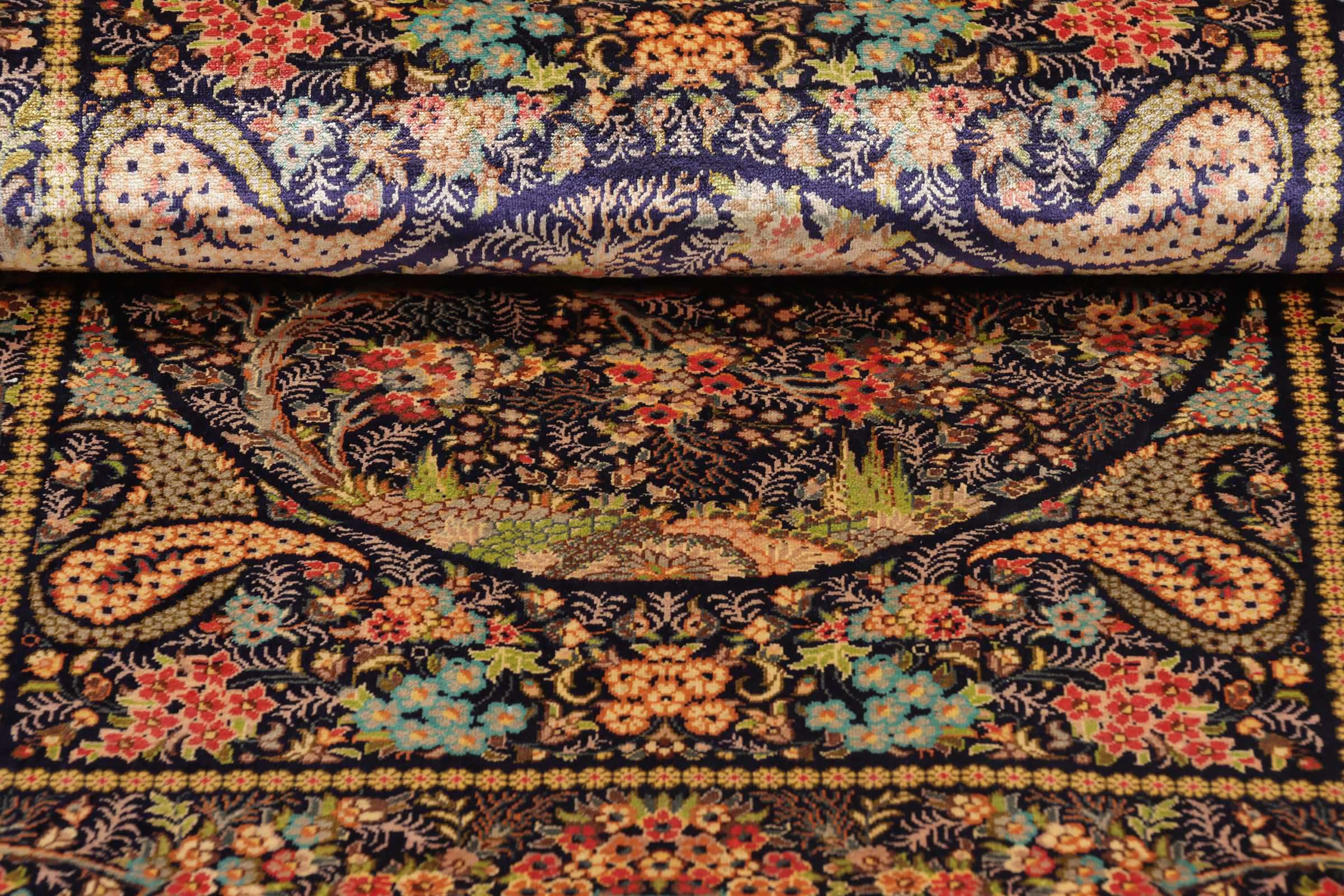 Dywan perski Ghom Silk Royal