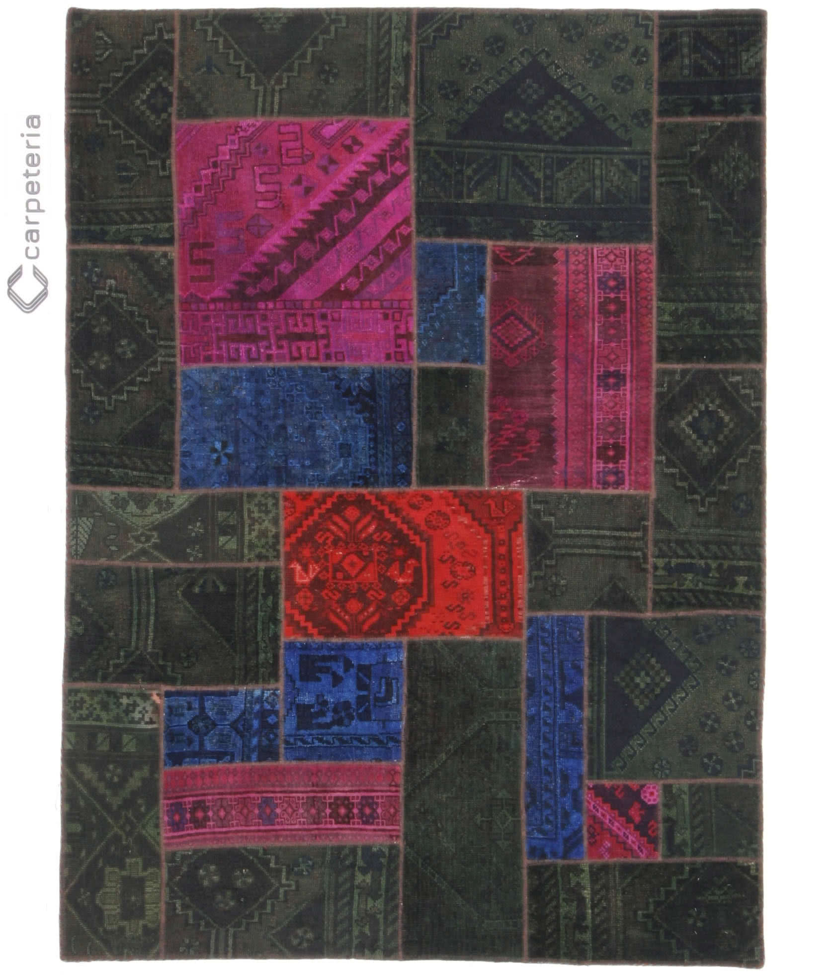 Dywan perski Patchwork Modern