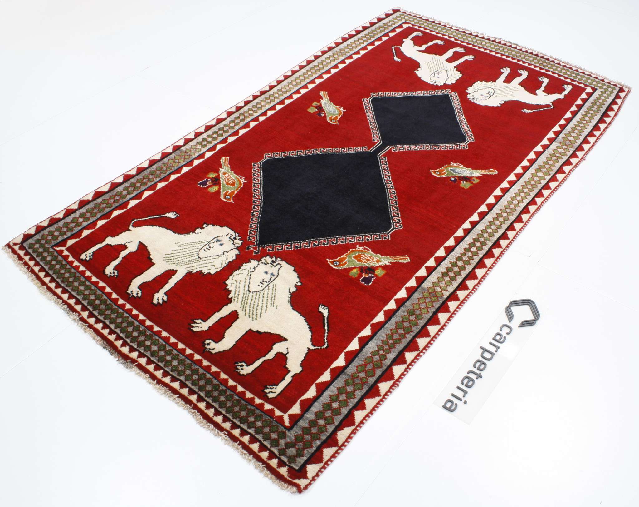 Dywan perski Shiraz Figural