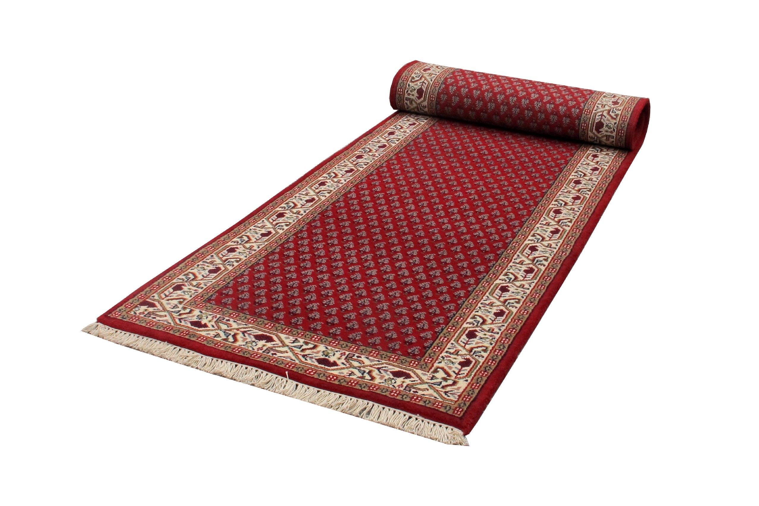 Dywan orientalny Surat Corner — wzór kwiatowy, piaskowy