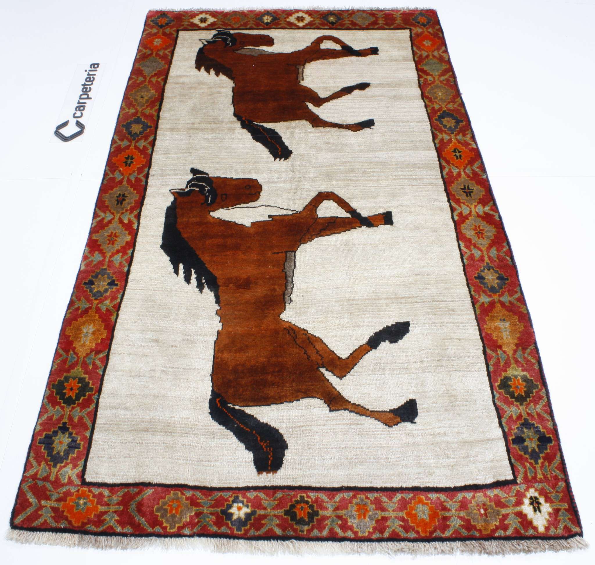 Dywan perski Shiraz Figural
