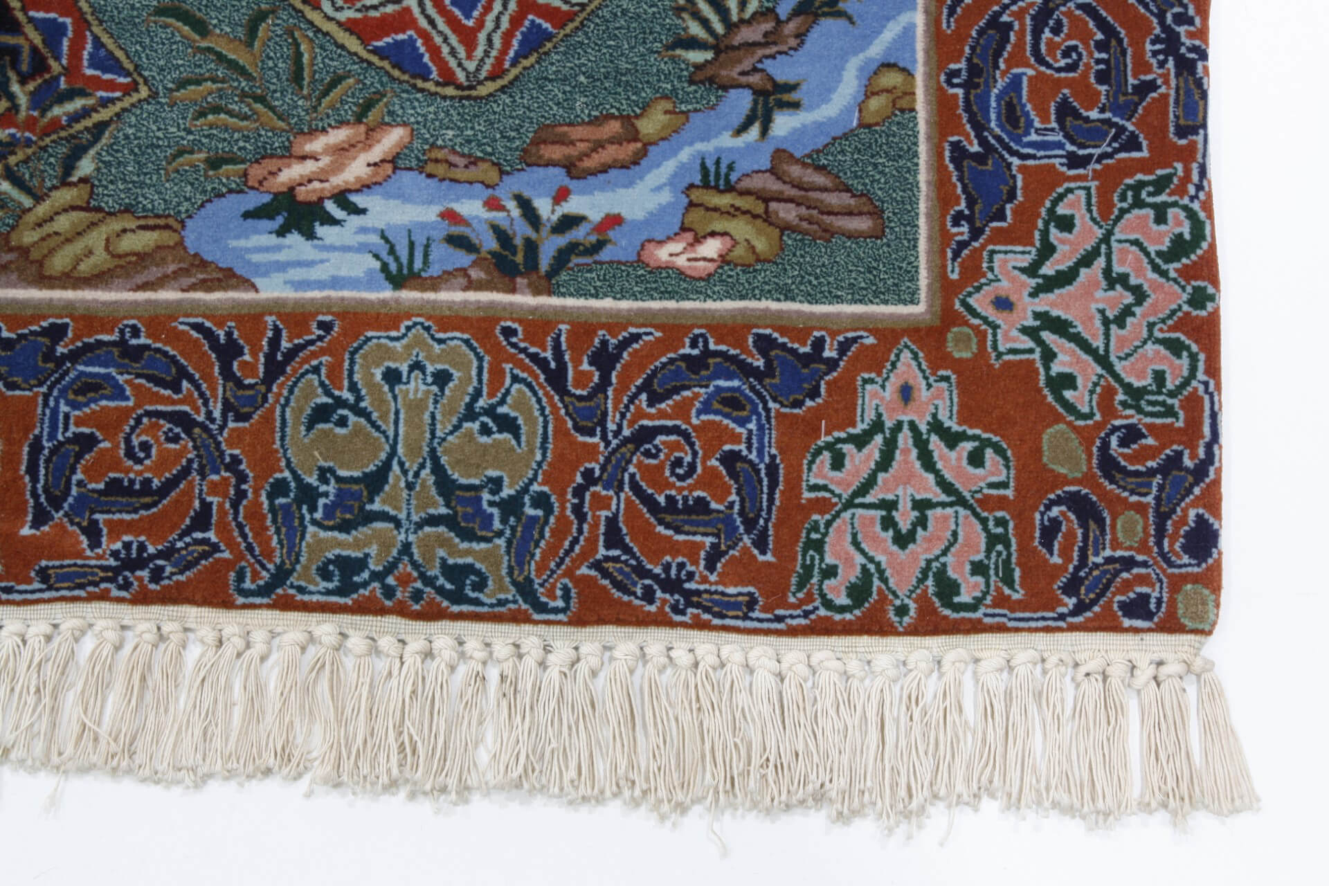 Dywan perski Isfahan Figural